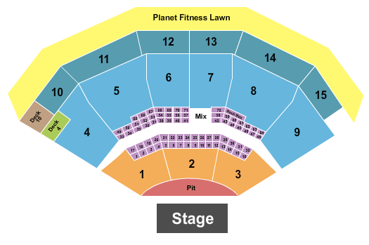 Truliant Amphitheater Dave Matthews Band Seating Chart